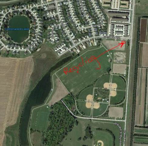 Cottonwood Park Temporary Recycling site